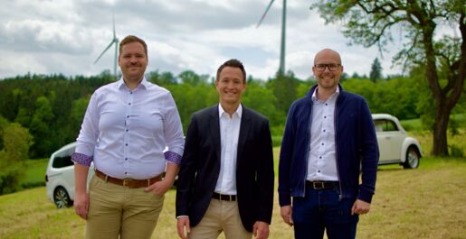 movegreen Gründerteam – Hendrik Bröker, Dr. Jasper Kammeyer, Jan Luca Plewa